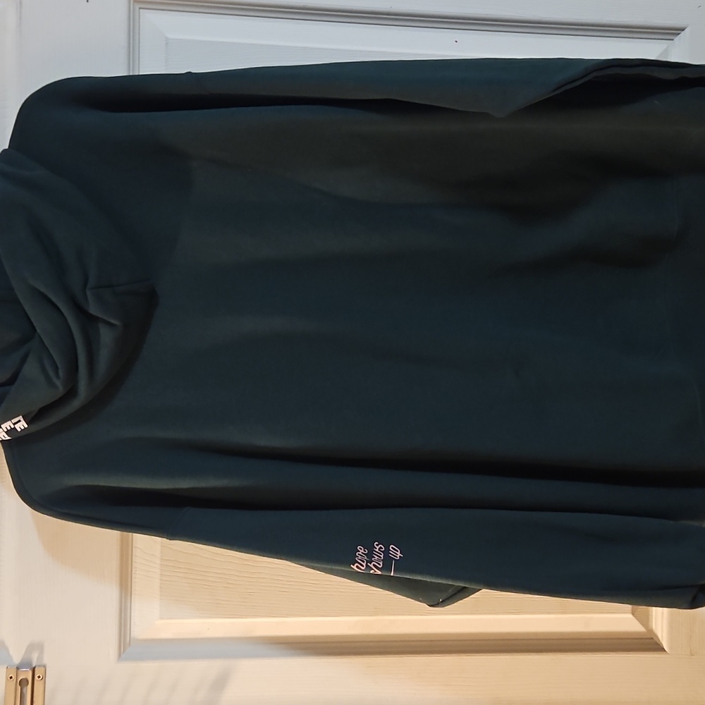 TWLOHA (To Write Love On Her Arms) DAISY HOODIE ADULT UNISEX: GREEN: EUC:SIZE XL - Picture 5 of 5